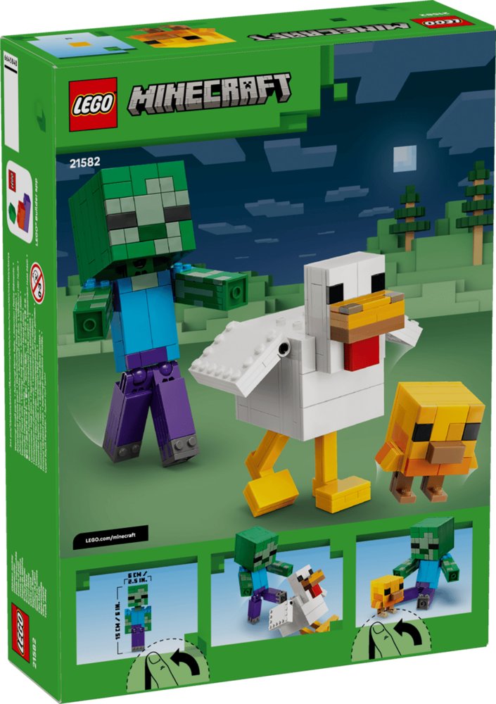 Lego Minecraft Jinete de Gallina - Set de construcción