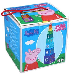 Cubos apilables Peppa Pig Barbo-Toys para niños