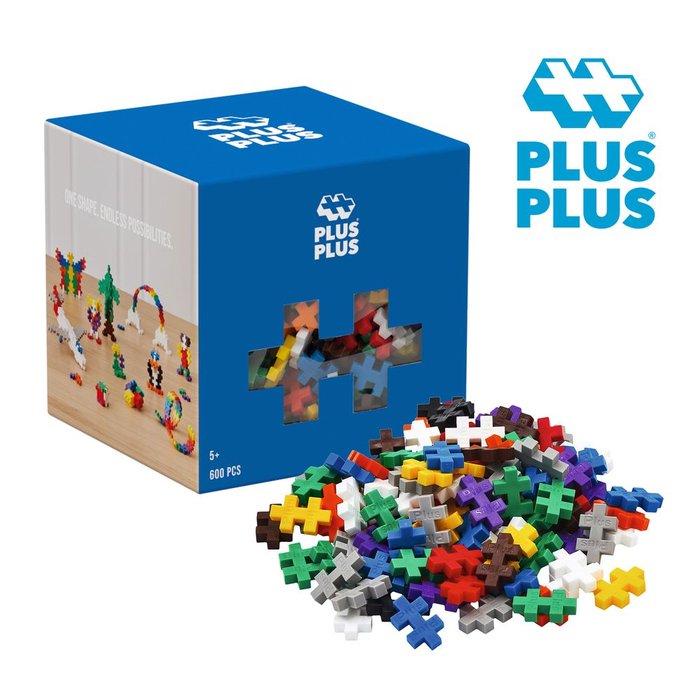 Juego Cubo de Piezas Plus Plus Basic 600 Pcs LUDILO