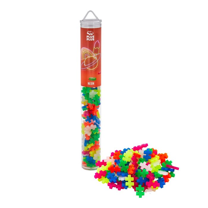 PLUS PLUSTUBO NEON MIX 100 PIEZAS | LUDILO | 1 UNIDAD | 5710409102438 Imagen principal del producto