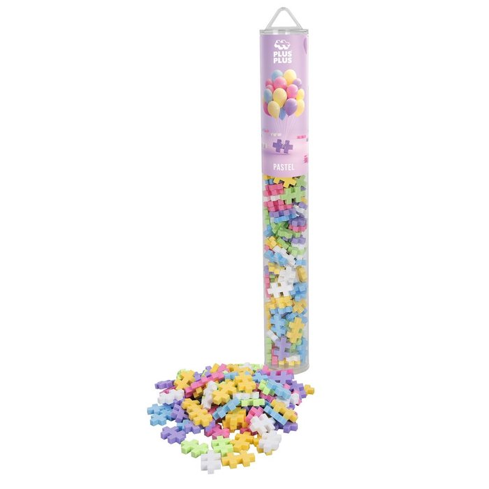 PLUS PLUS TUBO PASTEL MIX 100 PIEZAS | LUDILO | ENVASE 8 UDS. UNIDAD | 5710409102445 Imagen principal del producto