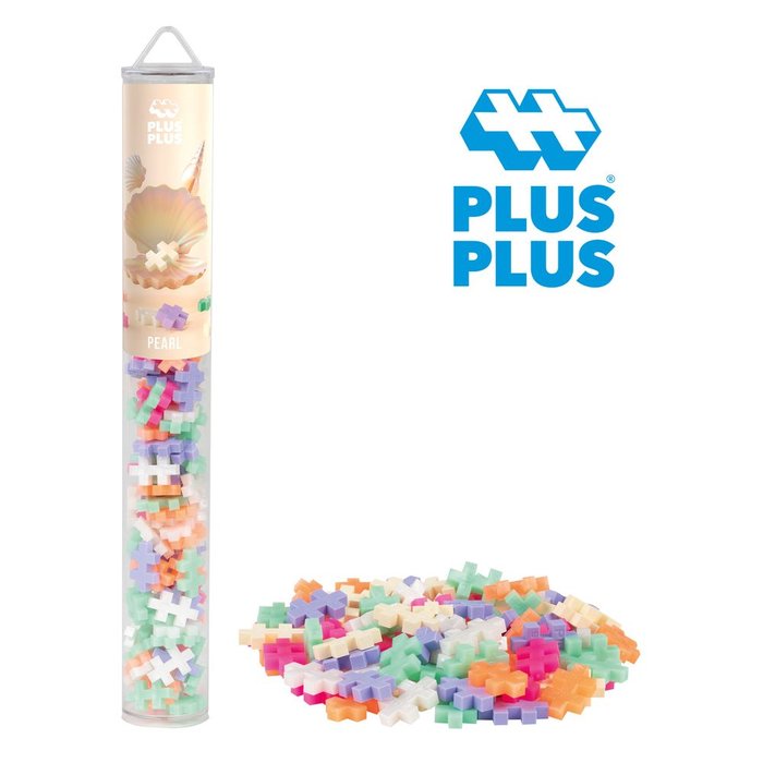 PACK 8 TUBOS PLUS-PLUS PERLA 100 PIEZAS | LUDILO | ENVASE 8 UDS. UNIDAD | 5710409108799