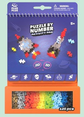 JUEGO ACTIVITIY PAD - ESPACIO 125 PCS | LUDILO | 1 UNIDAD | 5710409109925