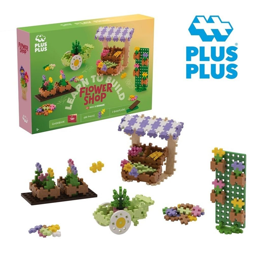 Juego Plus Plus Learn to Build Floristeria Ludilo Imagen principal del producto