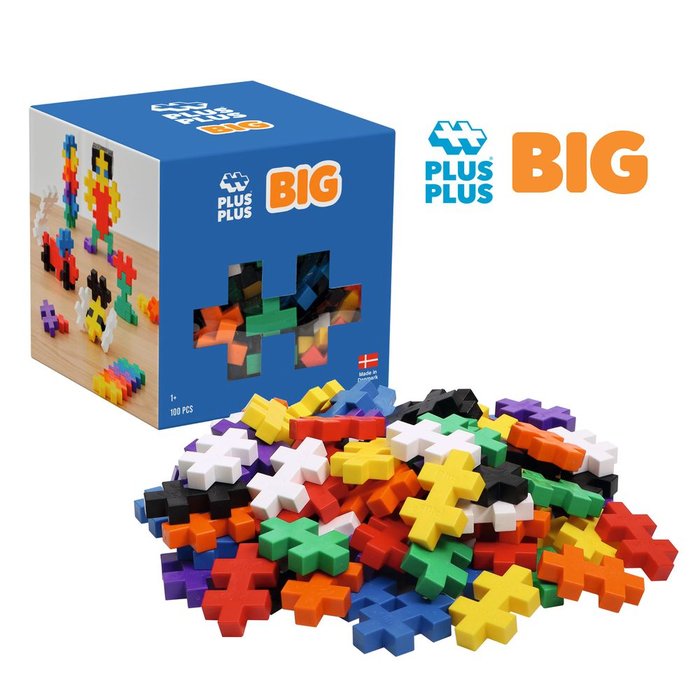 JUEGO CUBO BIG BASIC MIX 100 PCS PLUS PLUS | LUDILO | 1 UNIDAD | 5710409200011 Imagen principal del producto