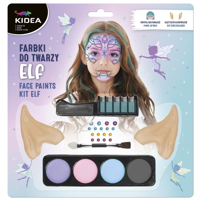 Set de Maquillaje con Orejas de Elfo Kidea Imagen principal del producto