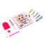 DIARIO CON CANDADO Y BOLIGRAFO + DIAMANTES DECORATIVOS CUTE | 1 UNIDADES | (KIDEA)