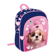 MOCHILA PASEO PERRITO ROSA | DERFORM