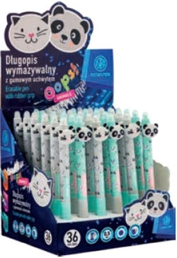 Bolígrafos retráctiles Astra Oops Animals pack 36