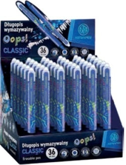 Bolígrafos Borrables Astra Oops Classic Pack 36