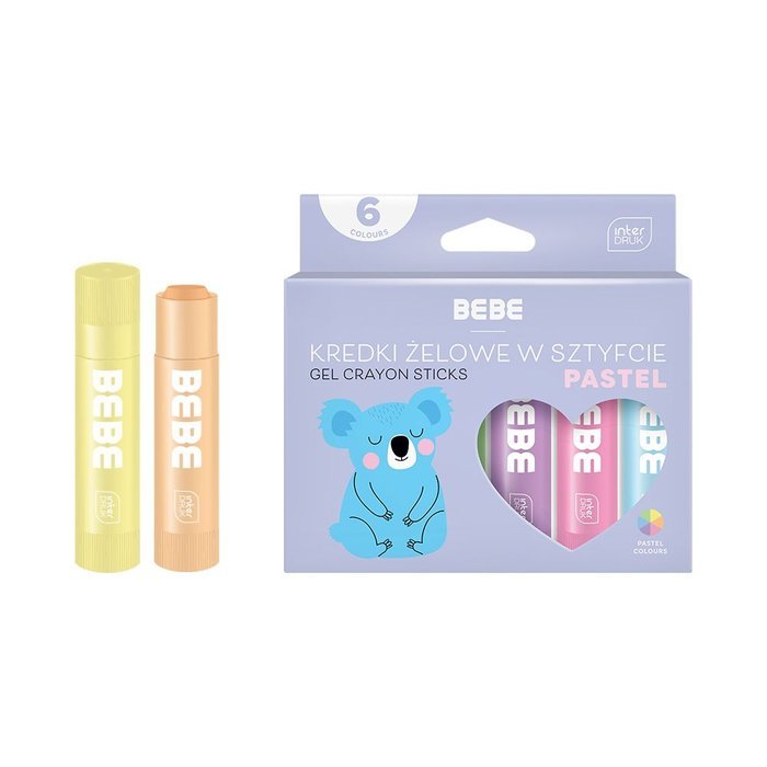Pack de 6 Colores de Gel en Barra de Inter Druk