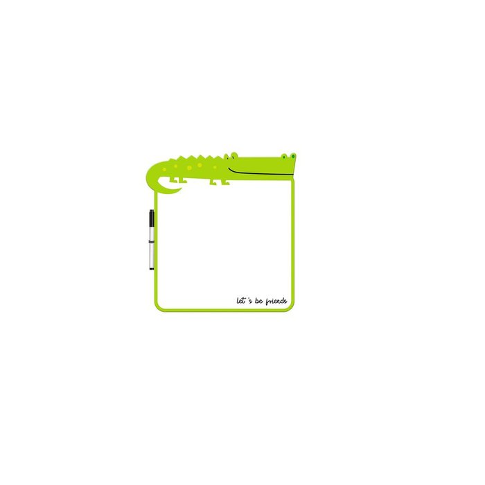 Pizarra con Rotulador Bebe Cocodrilo INTER Druk 28x30 cm Imagen principal del producto