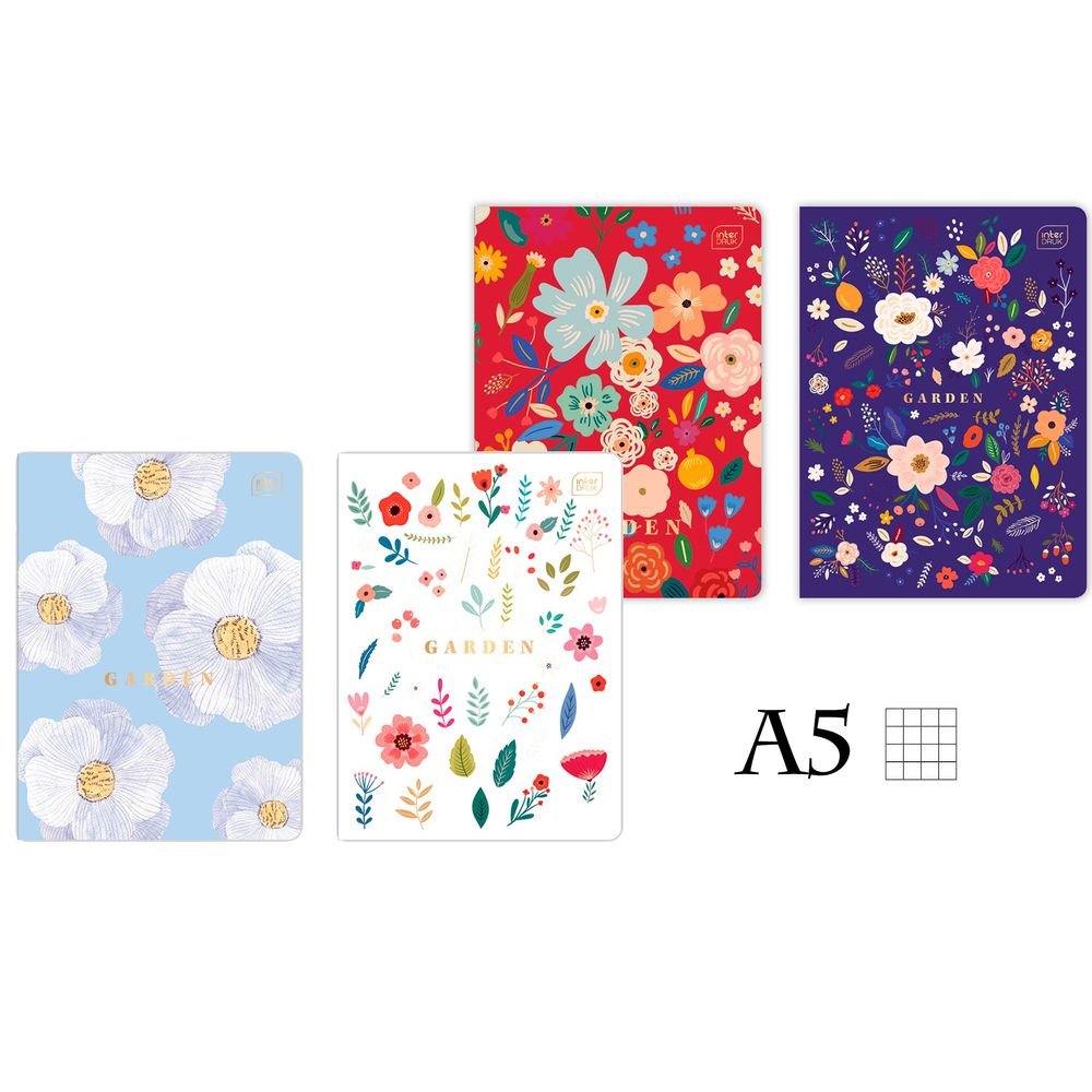 Libreta A5 Garden 96 páginas de 70 g Inter Druk Imagen principal del producto