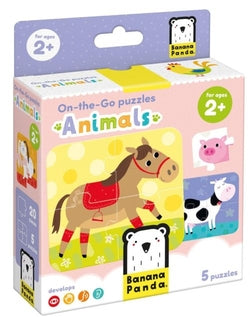 Puzzle Animales On The Go Banana Panda para niños