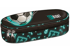 ESTUCHE NEON FOOTBALL 23X9,5X6 CM | MAJEWSKI