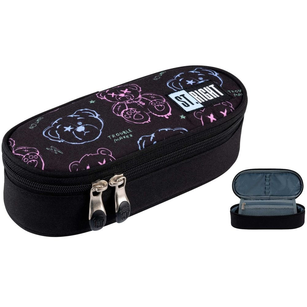 PORTATODO OVALADO TROUBLE MAKER BEAR 23X9,5X6 CM | MAJEWSKI Imagen principal del producto