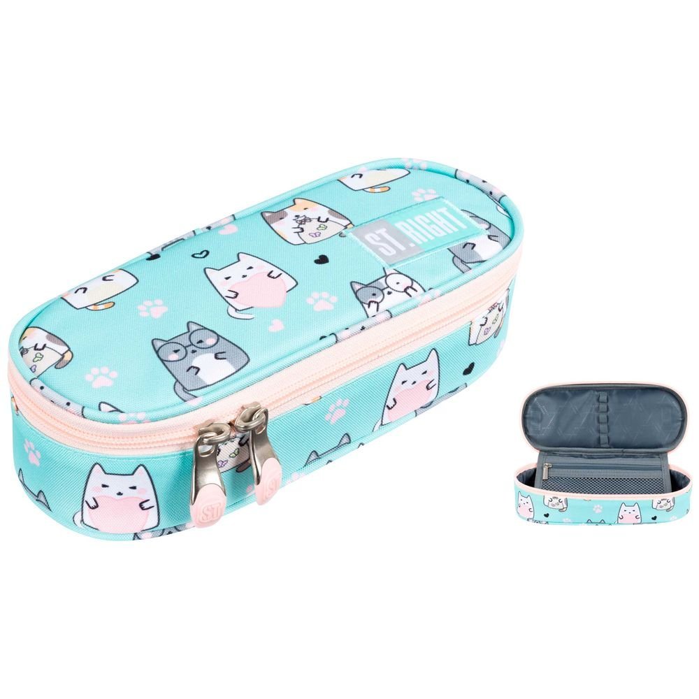 PORTATODO OVALADO CHARMING CATS 23X9,5X6 CM | MAJEWSKI Imagen principal del producto