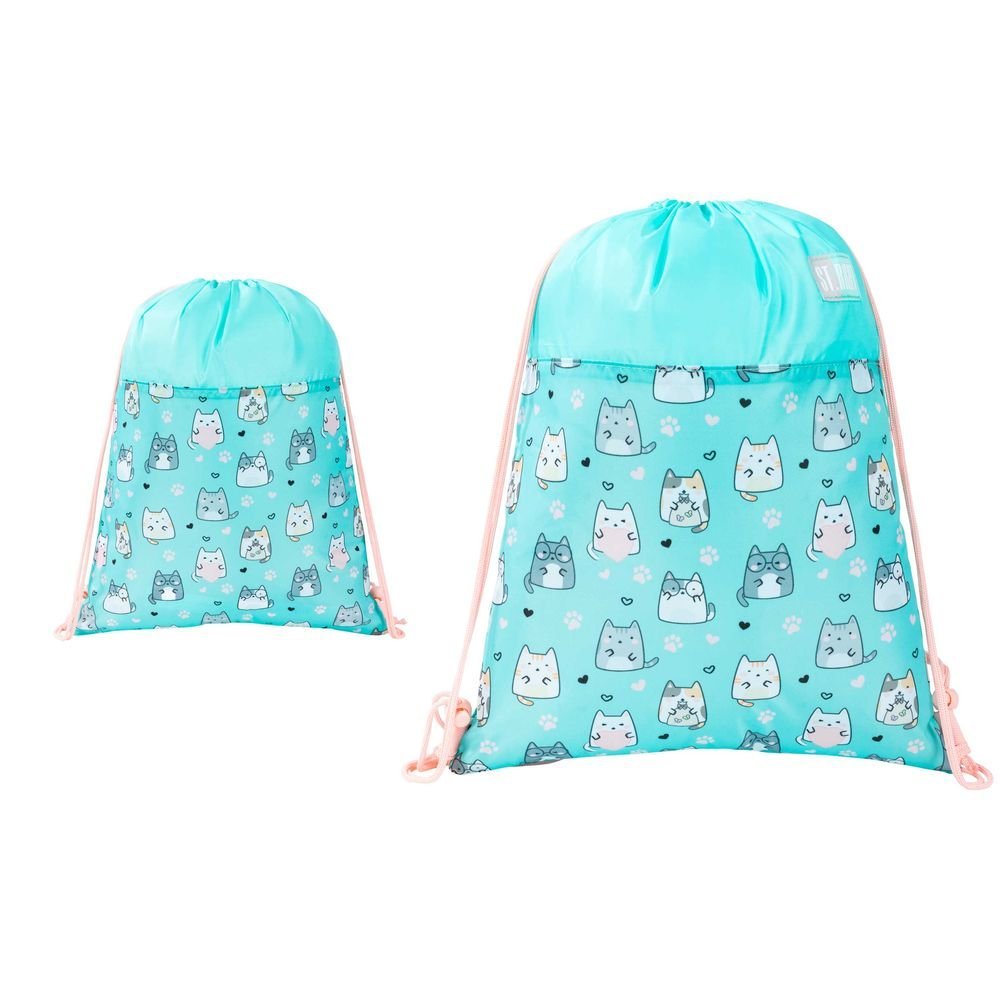 SACO DE CUERDAS 44X32 CM CHARMING CATS | MAJEWSKI Imagen principal del producto