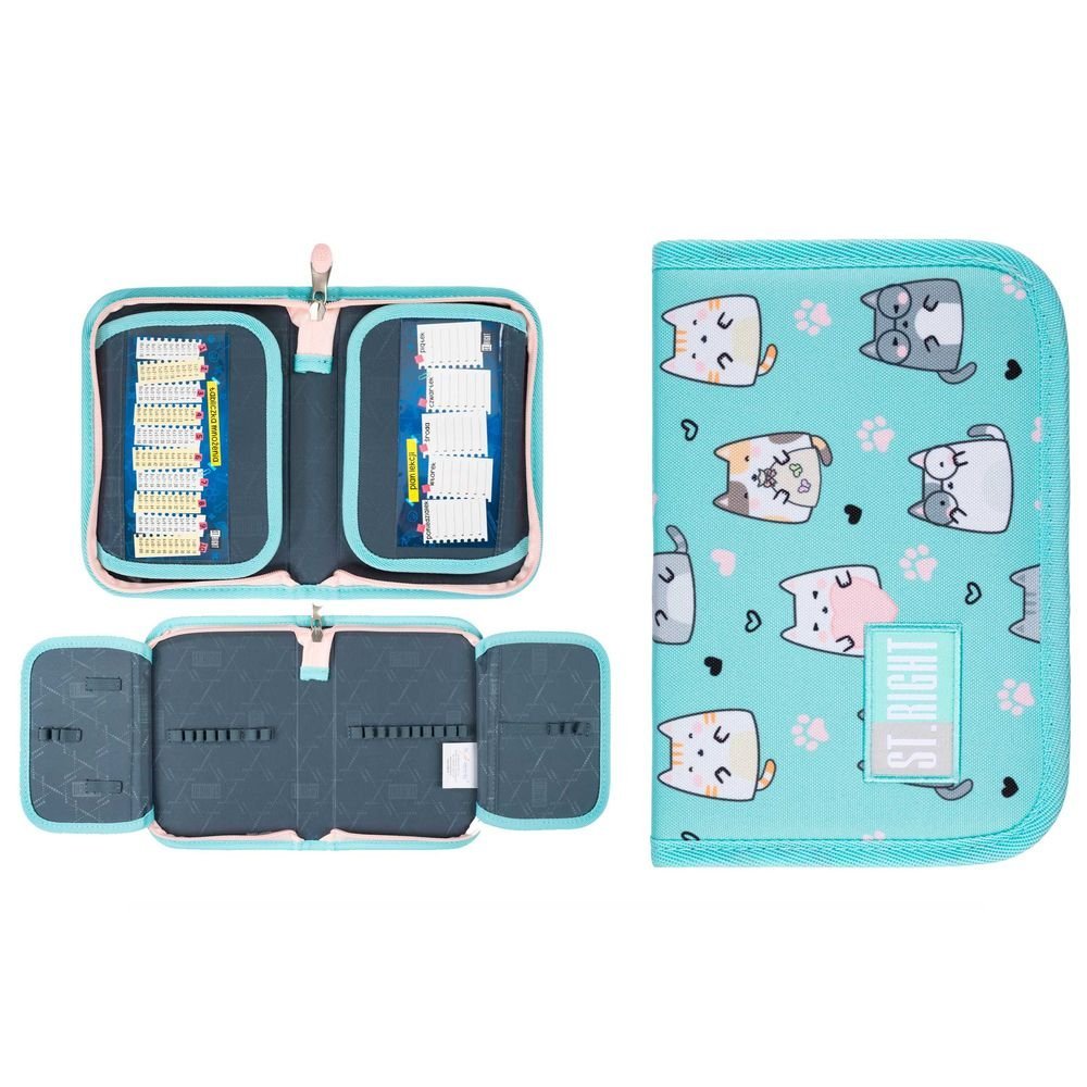 PLUMIER 1 CREMALLERA CHARMING CATS | MAJEWSKI Imagen principal del producto
