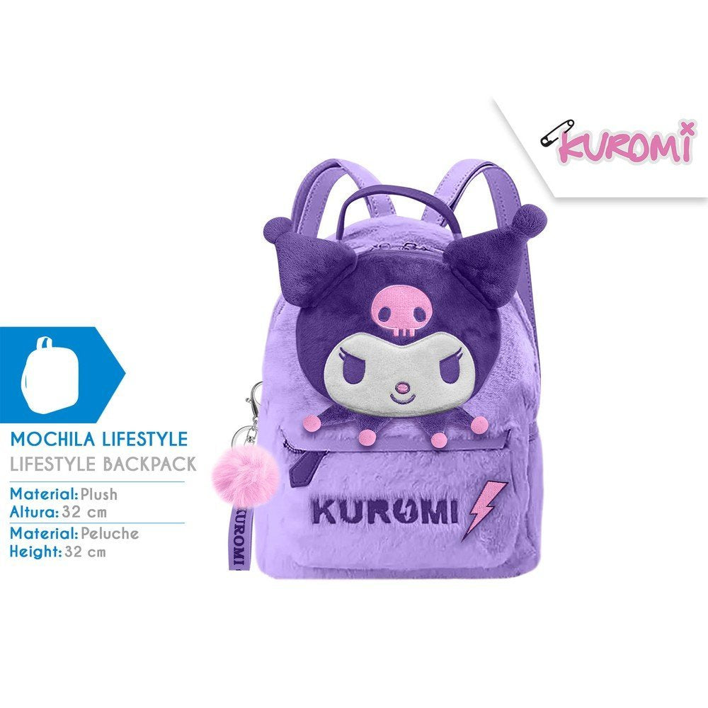 Mochila Lifestyle Kuromi KIDS Licensing Imagen principal del producto