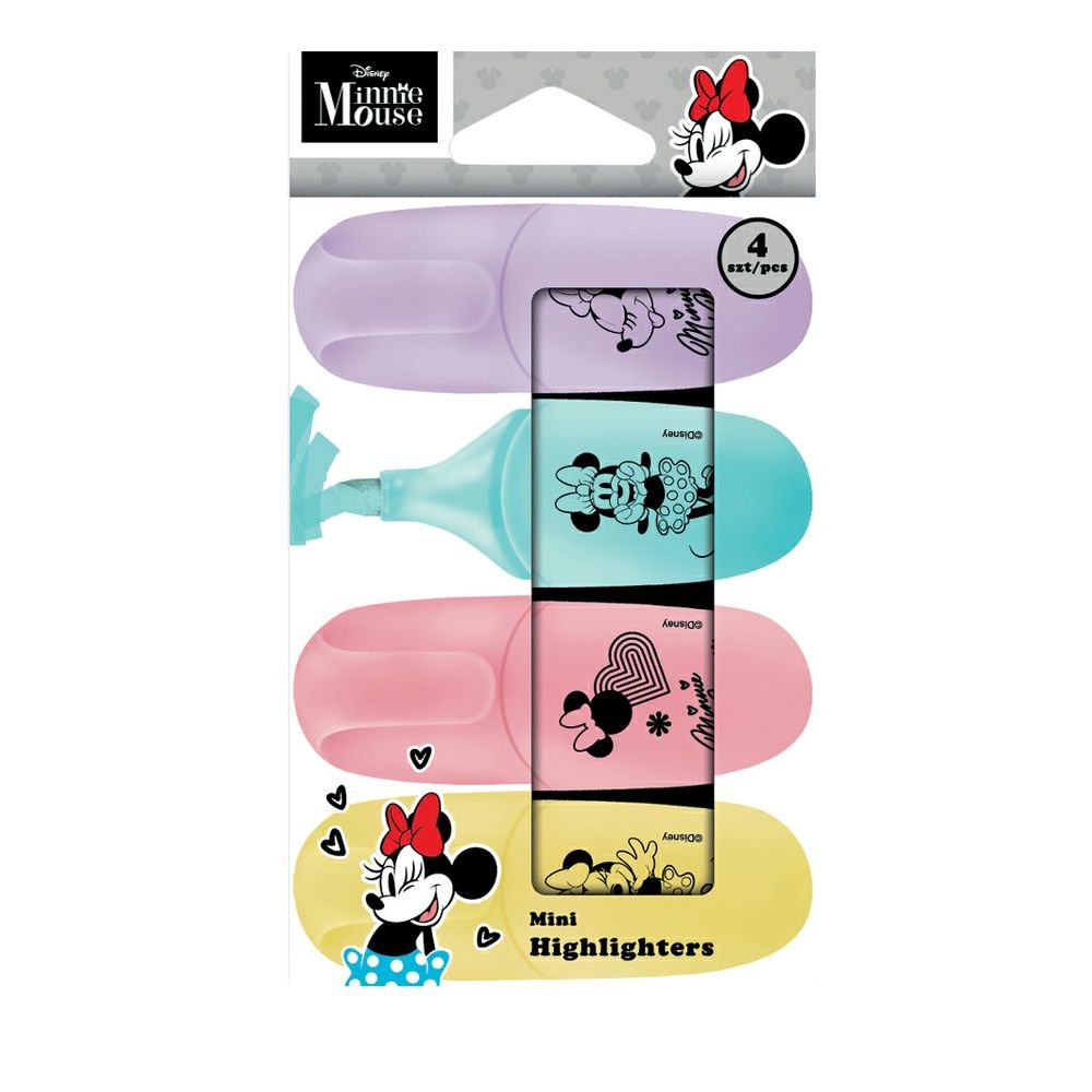 Marcadores pastel Minnie Mouse COOLPACK Pack 4 Diseños
