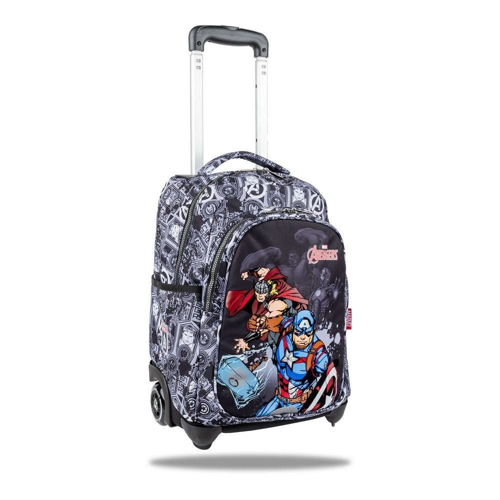Mochila escolar con carro Jack Avengers Coolpack