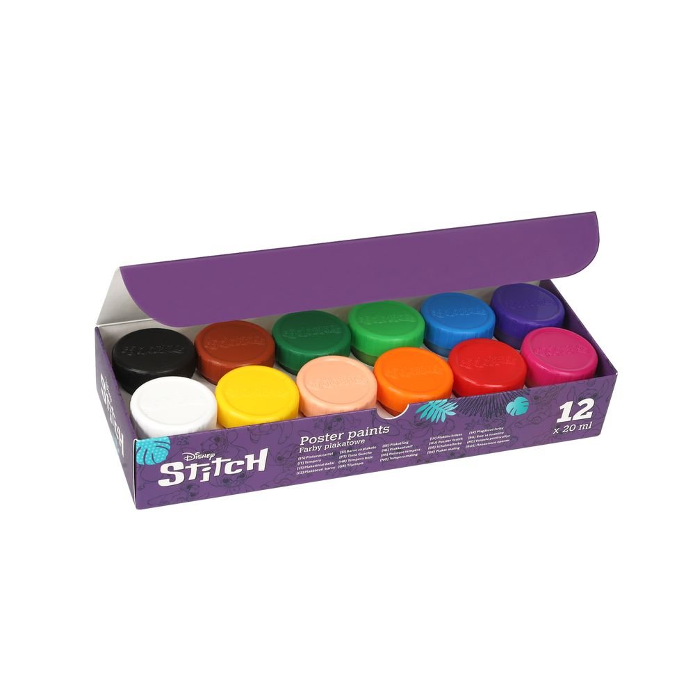 TEMPERAS 12 UNIDADES STITCH | 1 UNIDADES | (COOLPACK) Imagen principal del producto