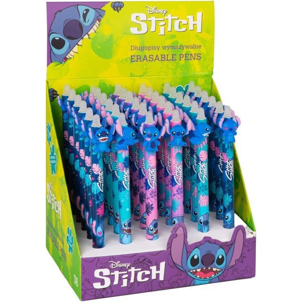 Expositor 36 Bolígrafo Borrable Stitch Blue COOLPACK Imagen principal del producto