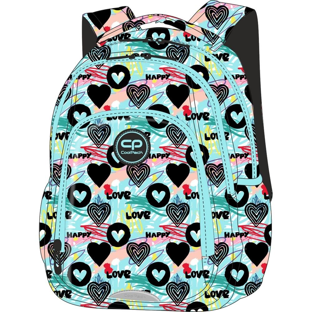Mochila escolar doble strike in love marca Coolpack Imagen principal del producto