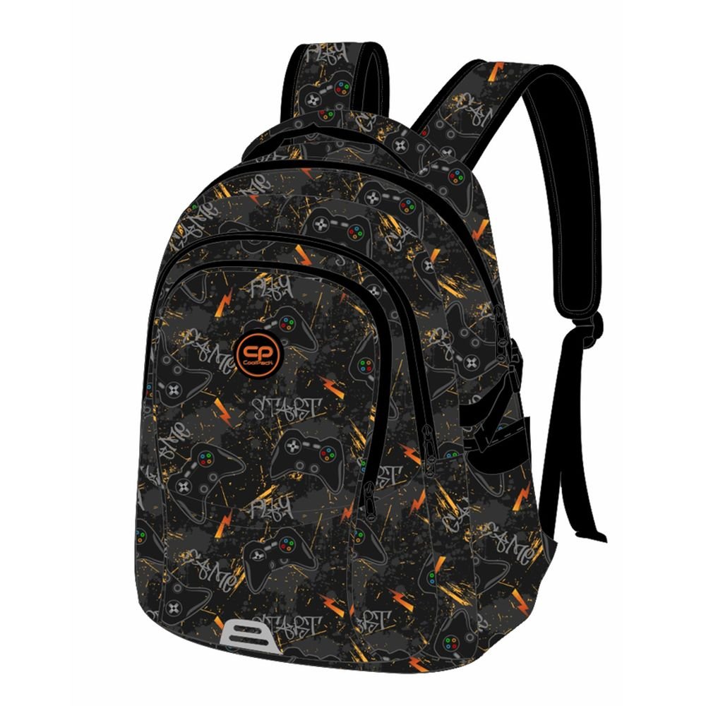 MOCHILA ESCOLAR DOBLE DUO GAME PAD | COOLPACK