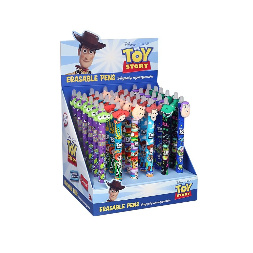 Expositor 36 bolígrafos borrable Toy Story Coolpack
