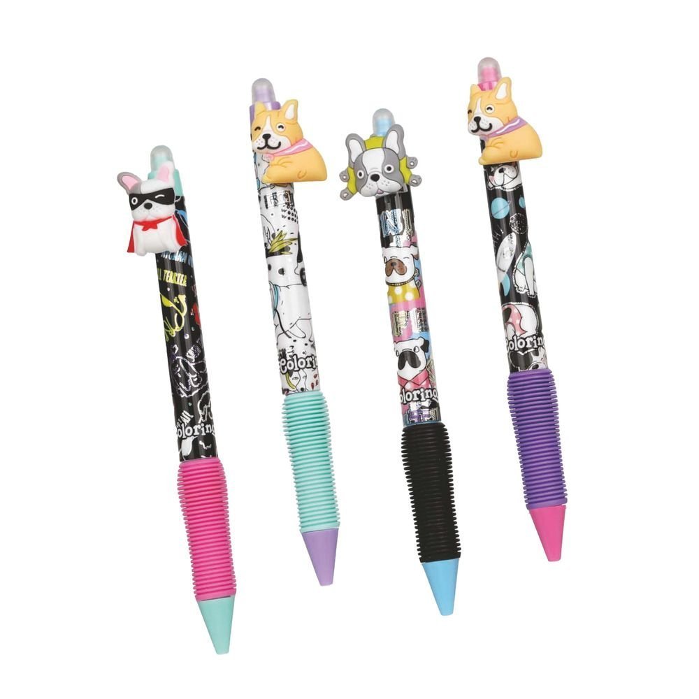 Expositor 36 bolígrafos borrables Cute Dogs Coolpack