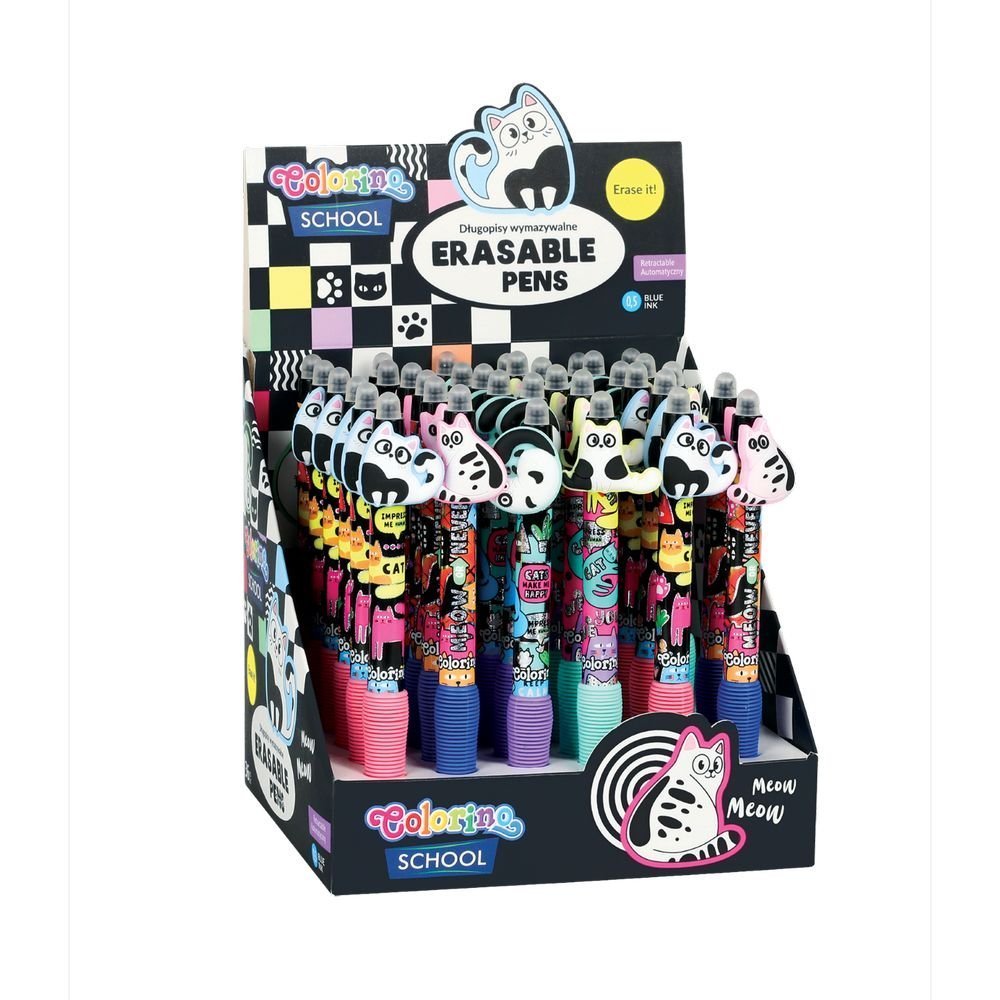 Expositor 36 Bolígrafos Borrables Kittens COOLPACK Imagen principal del producto