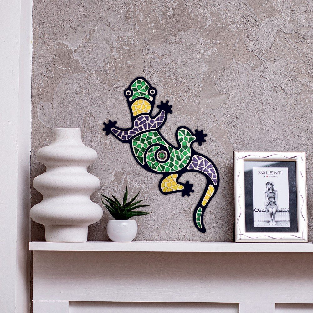 Kit Creativo Lagarto Mosaico de Cristal Mosaaro
