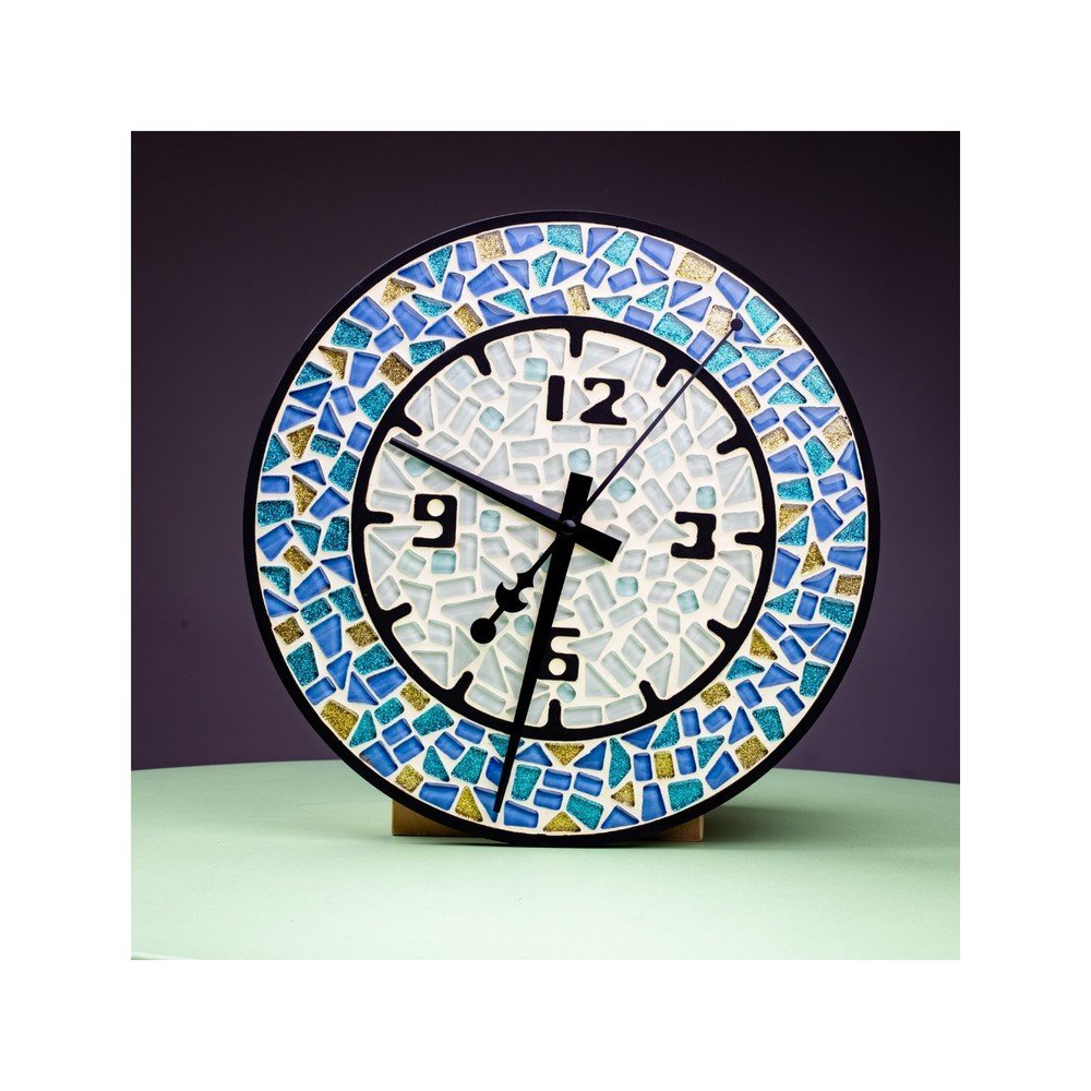 Kit creativo reloj mosaico cristal Mosaaro Toysline