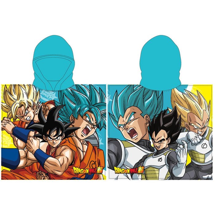 Poncho Playa Micro 55x110 cm Niño Dragon Ball New Import SL Imagen principal del producto