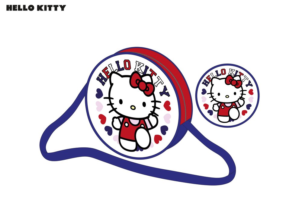 BOLSO BANDOLERA CIRCULAR HELLO KITTY | NEW IMPORT SL