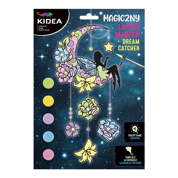 Set para Colorear y Construir un Atrapasueños Luna Hadas KIDEA Imagen principal del producto
