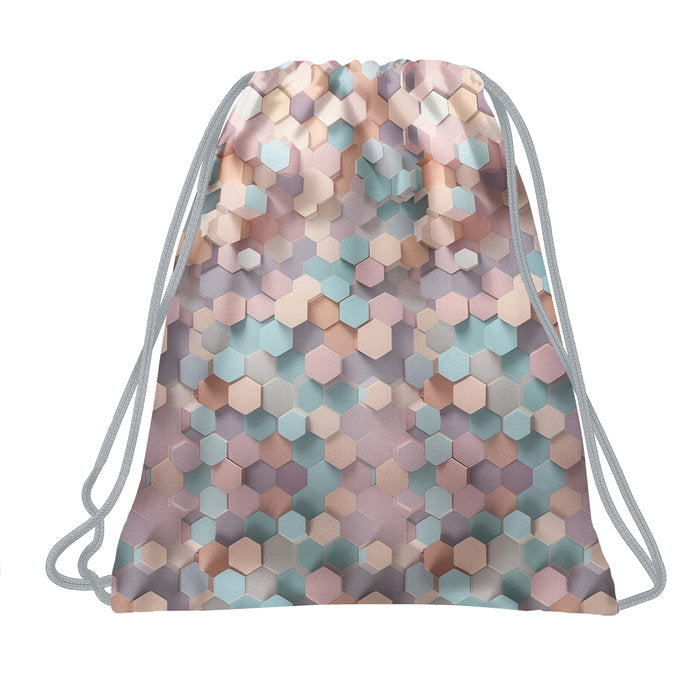 SACO DE CUERDAS HEXAGONOS MULTICOLOR | DERFORM Imagen principal del producto