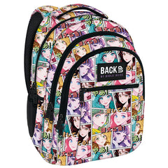 MOCHILA TRIPLE ESCOLAR BACK UP MANGA A TODO COLOR | DERFORM