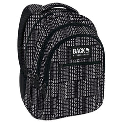 MOCHILA TRIPLE ESCOLAR BACK UP CODIGO BINARIO | DERFORM