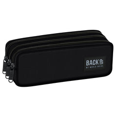 PORTATODO CON TRES CREMALLERAS NEGRO BASICO | DERFORM