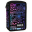 PLUMIER DOBLE CON RELLENO CORAZONES NEON | DERFORM