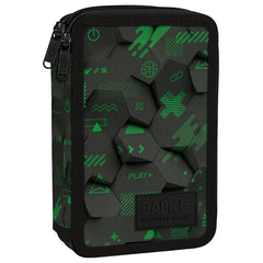 PLUMIER DOBLE CON RELLENO SIMBOLOS NEON | DERFORM