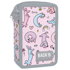 PLUMIER TRIPLE CON RELLENO PERROS SALCHICHA | DERFORM