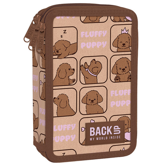 PLUMIER TRIPLE CON RELLENO PERRITO | DERFORM Imagen principal del producto