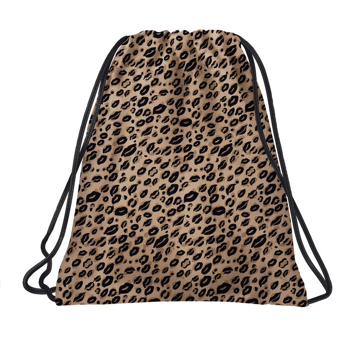 SACO DE CUERDAS BESOS ESTAMPADOS DE TIGRE | DERFORM Imagen principal del producto