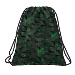 SACO DE CUERDAS SIMBOLOS GAMER NEON | DERFORM