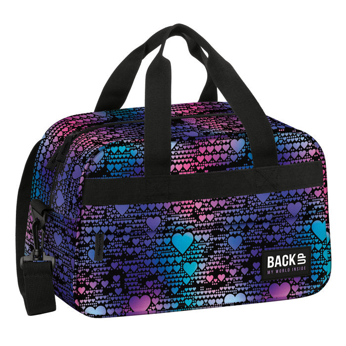 BOLSA DE VIAJE CORAZON NEON | DERFORM Imagen principal del producto