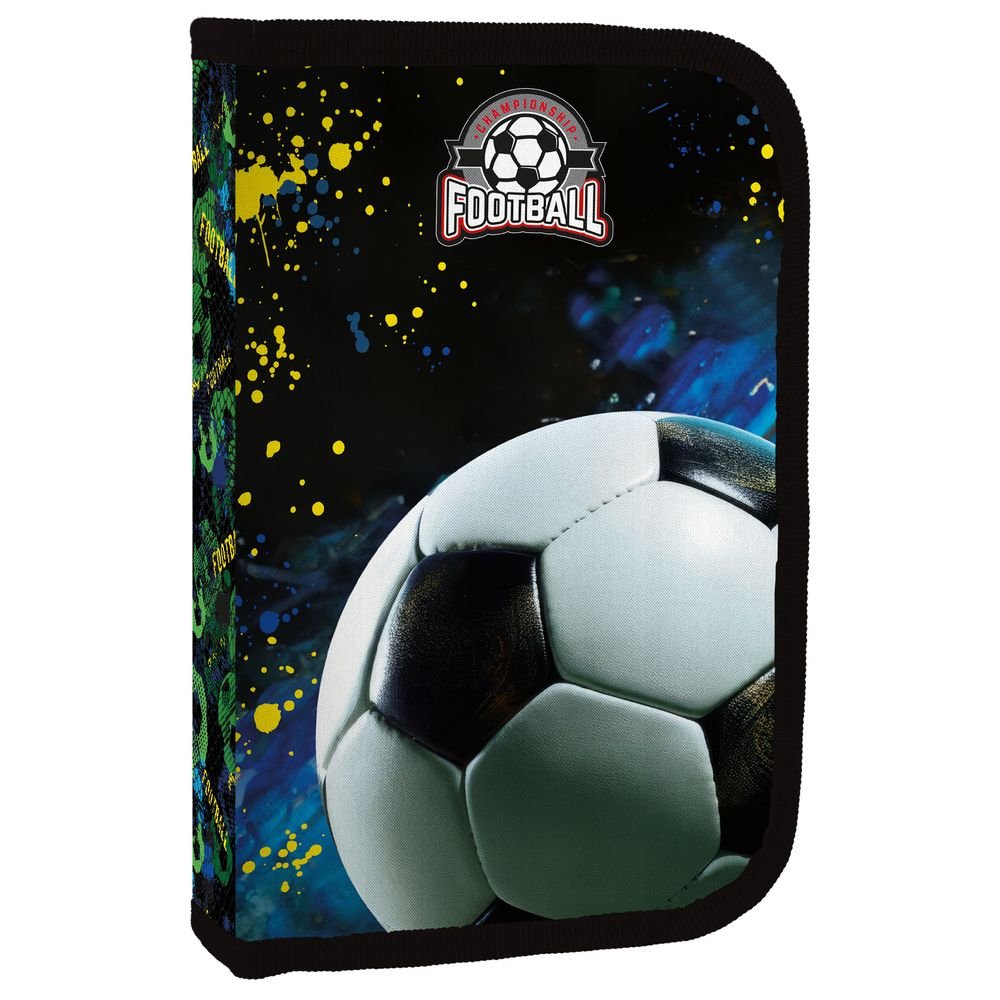 PLUMIER SIMPLE RELLENO CON ORGANIZADOR FOOTBALL | DERFORM Imagen principal del producto